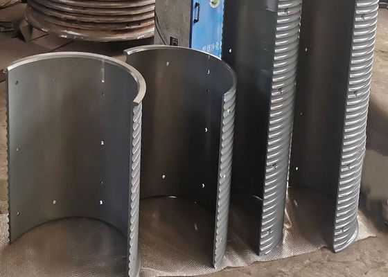 Q355B Lifting Machine Crane Lebus Grooved Drum Sleeves For Winding Wire Rope